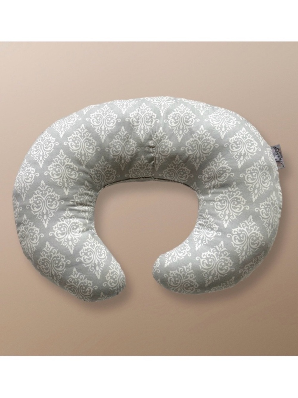 ⭐️ 5 for $25 Nursing Pillow Neck Pillow Grey White Pattern